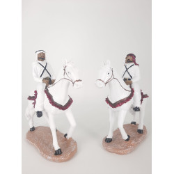 حصان مع راكب