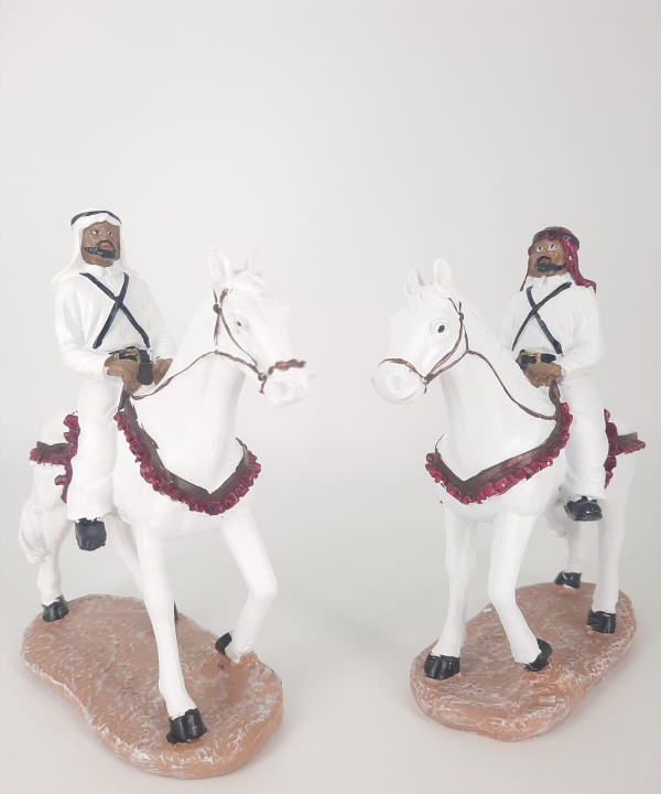 حصان مع راكب