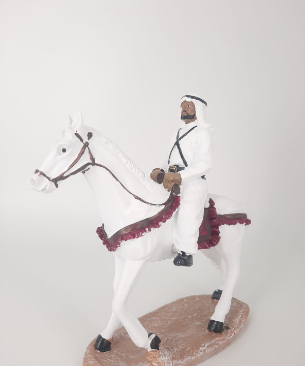 حصان مع راكب