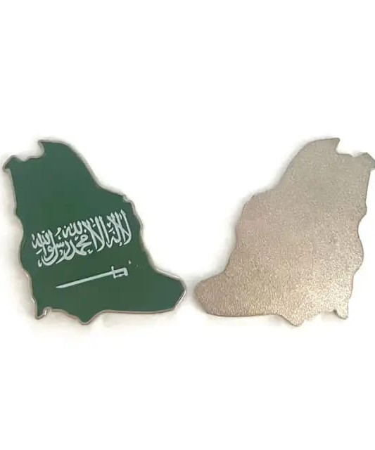 بروش خريطة السعودية الأيقوني