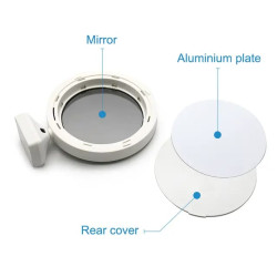 مرآة دائرية سحرية LED صغير