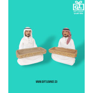 حامل سلة تماثيل عربية تقليدية