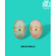 جرة بلاستيك أنيقة مزخرفة